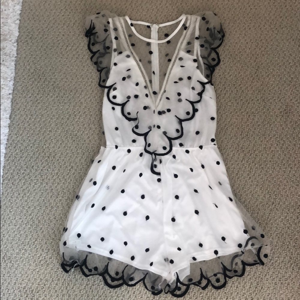 Latiste Sheer Romper